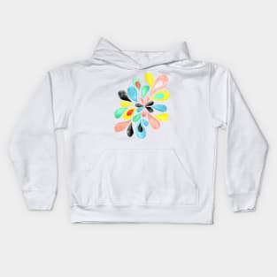 Paisley Paint Kids Hoodie